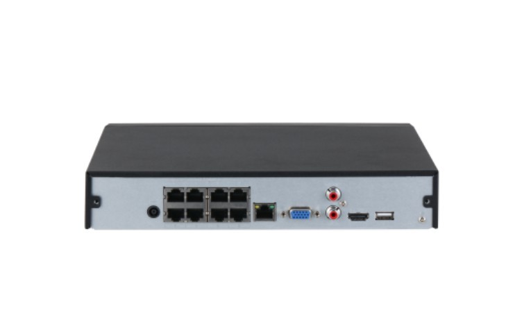DHI-NVR2108HS-8P-I2. NVR DAHUA 8CH. 8PUERTOS POE. (AI) INTELIGENCIA ARTIFICIAL WIZ SENSE